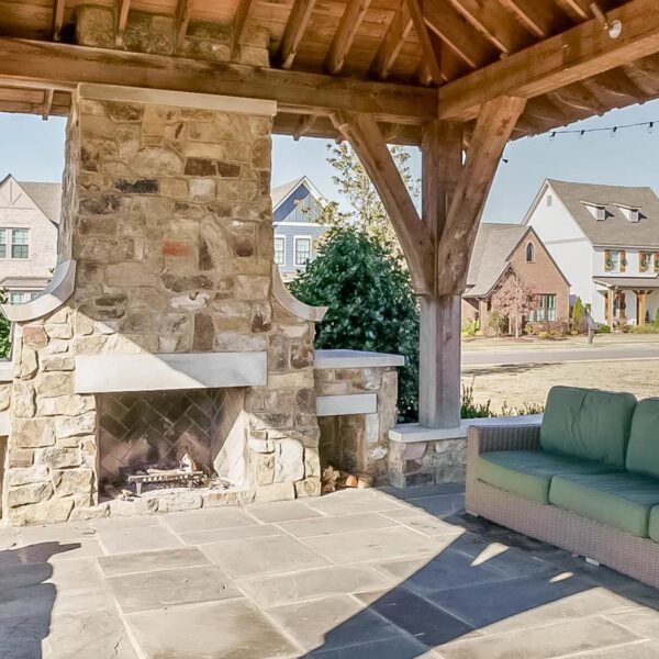 High Grove Outdoor Fireplace
