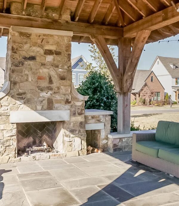 High Grove Outdoor Fireplace