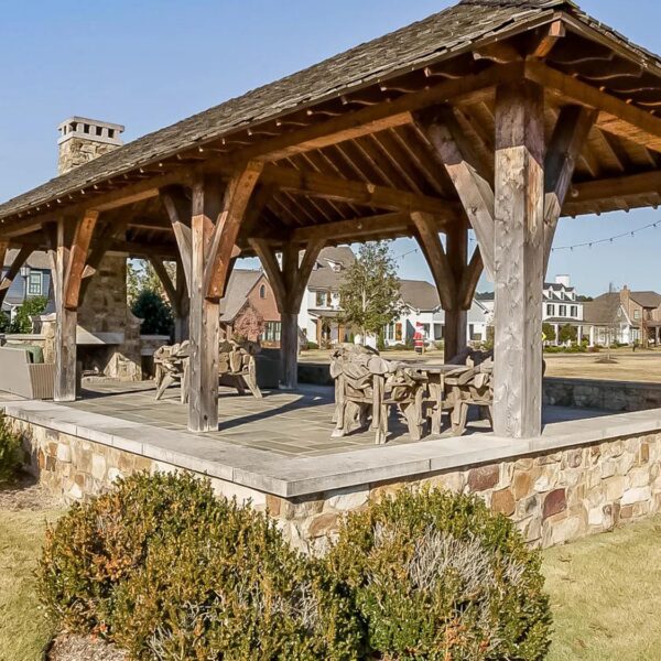 High Grove Outdoor Fireplace 2