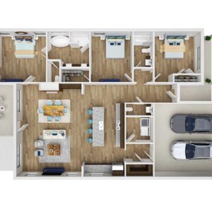THE CAROLINE Floor Plan