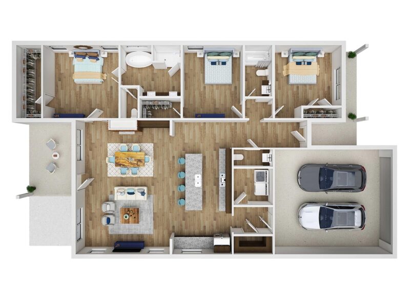 THE CAROLINE Floor Plan