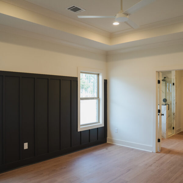 Lot 72A | Tray Ceiling | Board & Batten Accent