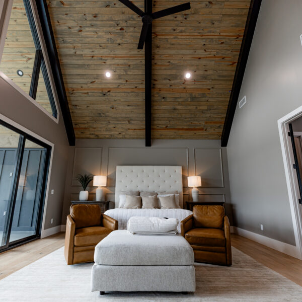 Tongue & Groove Vaulted Ceiling Accent