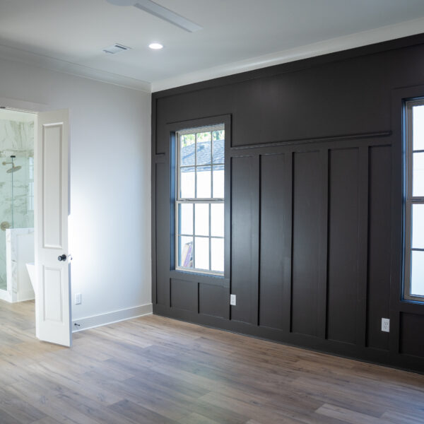Lot 9 | Master Bedroom with Accent Wall
