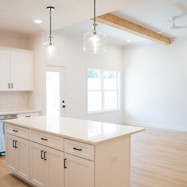 Lot 8 | Bright Light Open Concept Kitchen & Living Space