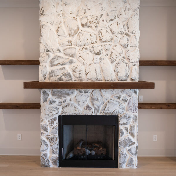 Lot 42 | Stone Fireplace