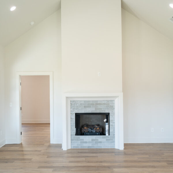 Lot 318 | Vaulted Living Space with Tiled Fireplace
