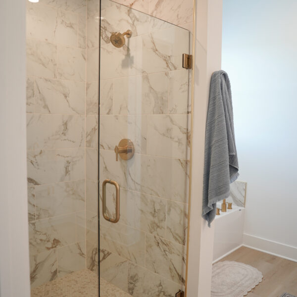 Lot 77 | Floor to Ceiling Tiled Master Shower